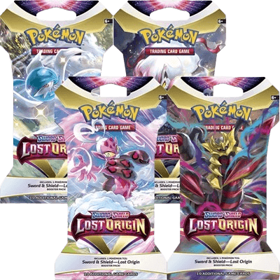 Lost Origin Sleeved Booster Pack Art Bundle (Set of 4)