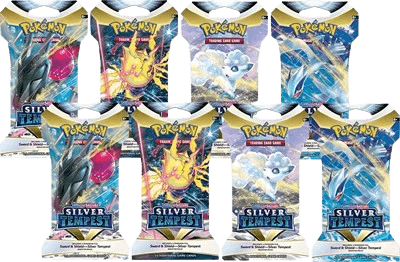 Silver Tempest Sleeved Booster Pack Bundle (Set of 8)