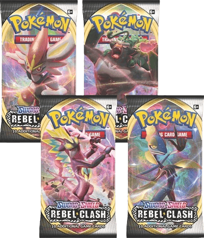 Rebel Clash Booster Pack Art Bundle (Set of 4)