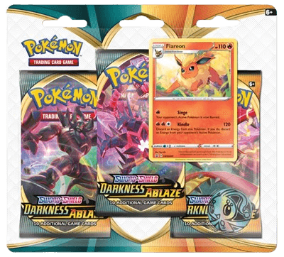 Darkness Ablaze 3 Pack Blister - Flareon