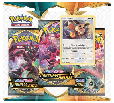 Darkness Ablaze 3 Pack Blister - Eevee