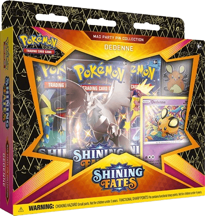Shining Fates Mad Party Pin Collection - Dedenne