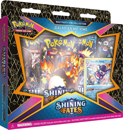 Shining Fates Mad Party Pin Collection - Galarian Mr. Rime