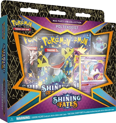 Shining Fates Mad Party Pin Collection - Polteageist