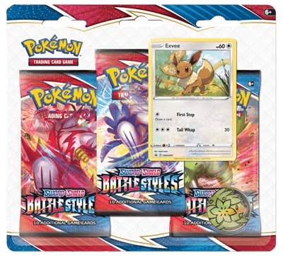 Battle Styles 3-Pack Blister - Eevee
