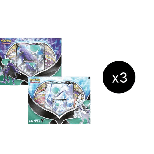 Chilling Reign Ice Rider/ Shadow Rider Calyrex V Box Case