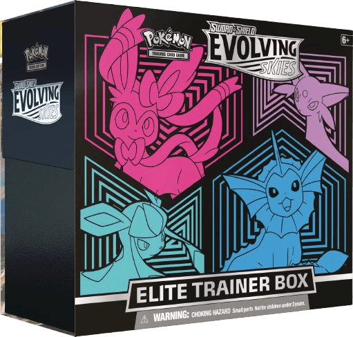 Evolving Skies Elite Trainer Box - Glaceon/Vaporeon/Sylveon/Espeon