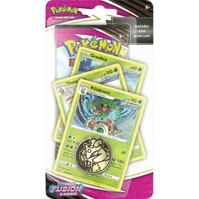 Fusion Strike Premium Checklane Blister - Rillaboom