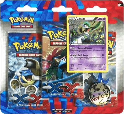 XY 3-Pack Blister - Gallade