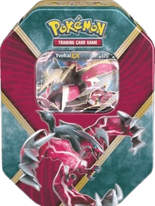 Fates Collide Shiny Kalos Tin - Yveltal EX