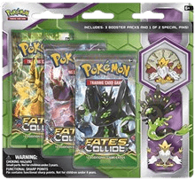 Fates Collide 3-Pack Pin Blisters - Mega Alakazam