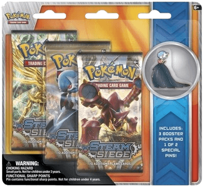 Steam Siege Collectible Pin 3-Pack Blister - Shiny Mega Gardevoir