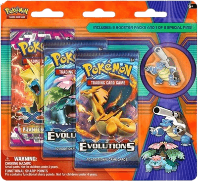 Evolutions Pin Collection - Mega Blastoise