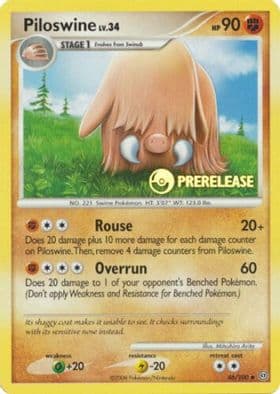 Piloswine - 46/100 (Prerelease)
