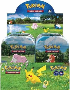 Pokemon GO Mini Tin Display