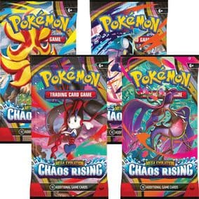Chaos Rising Booster Pack Art Bundle [Set of 4]
