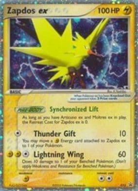 Zapdos ex - 033 (EX Collector's Window Tins)