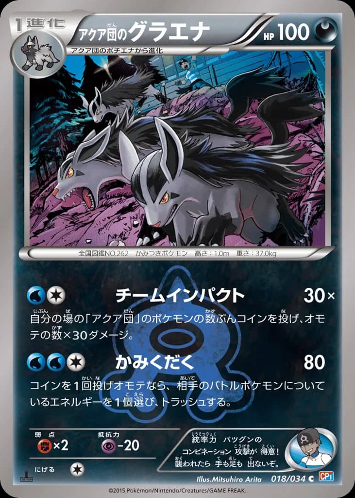 Team Aqua's Mightyena