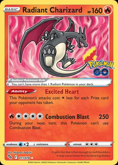 Radiant Charizard
