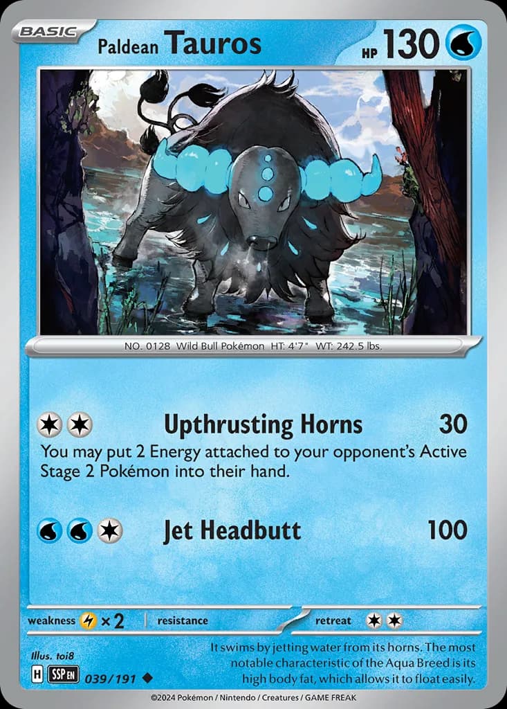Paldean Tauros