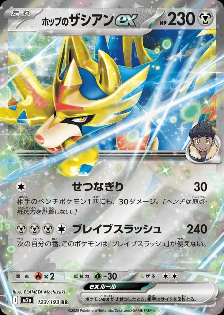 Hop's Zacian ex