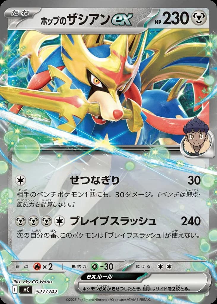 Hop's Zacian ex