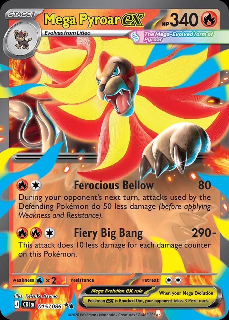 Mega Pyroar ex