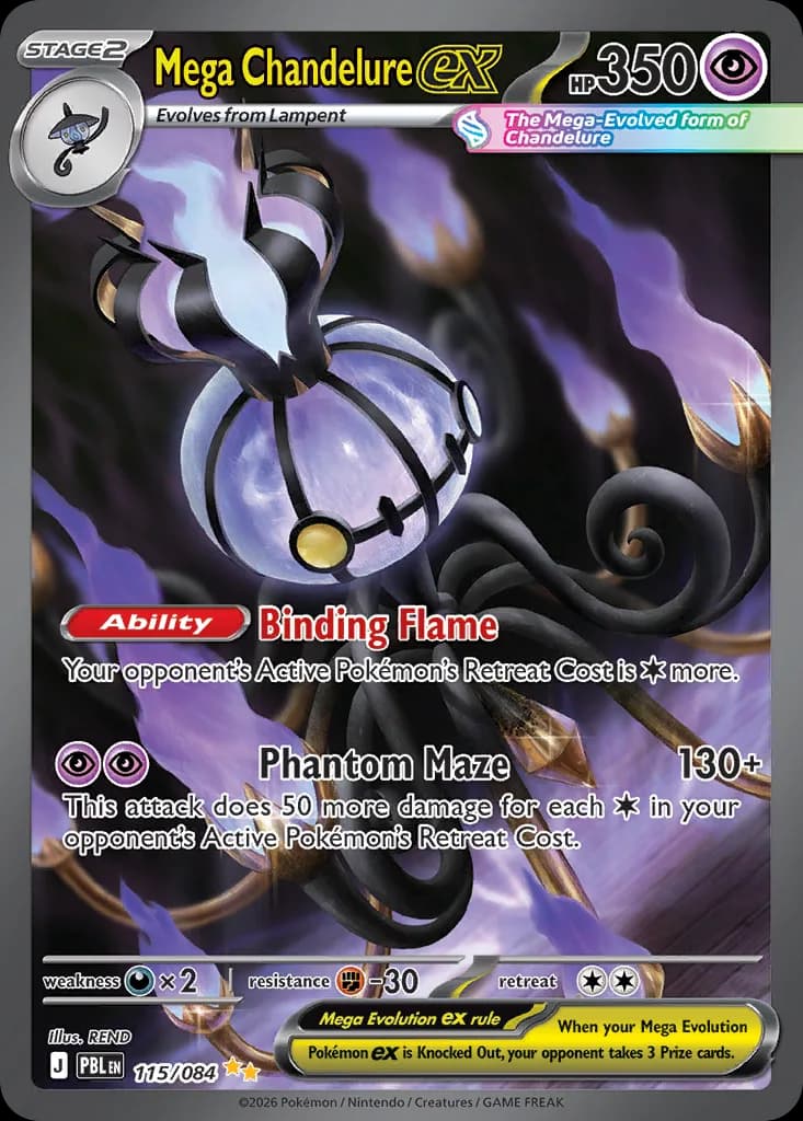 Mega Chandelure ex