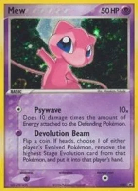 Mew - 040 (Trainer's Challenge Set)