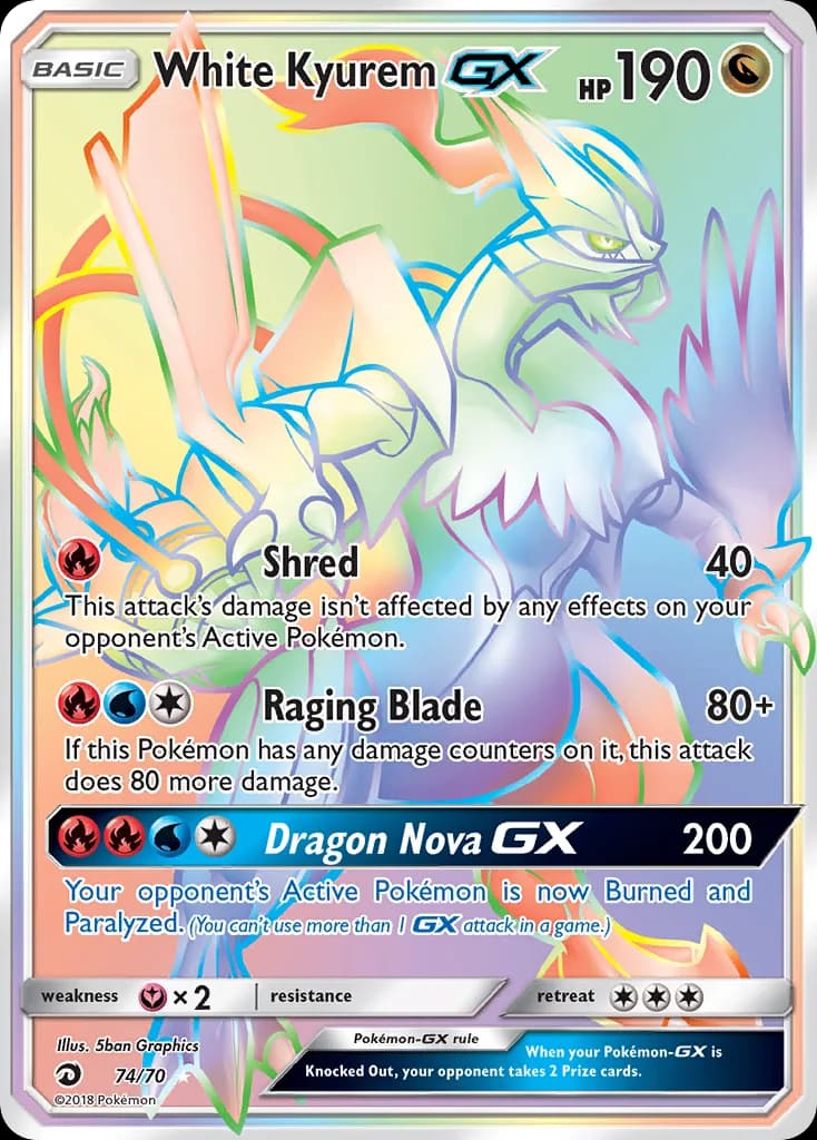 White Kyurem-GX