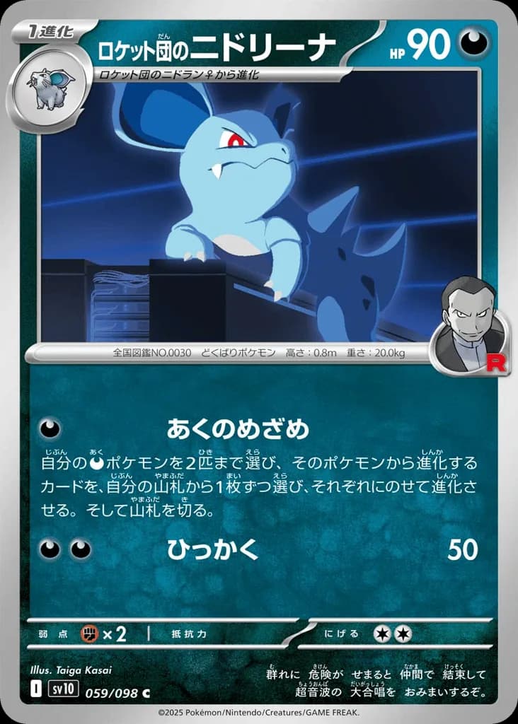 Team Rocket's Nidorina