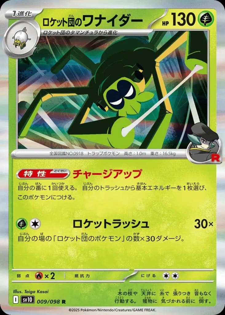 Team Rocket's Spidops