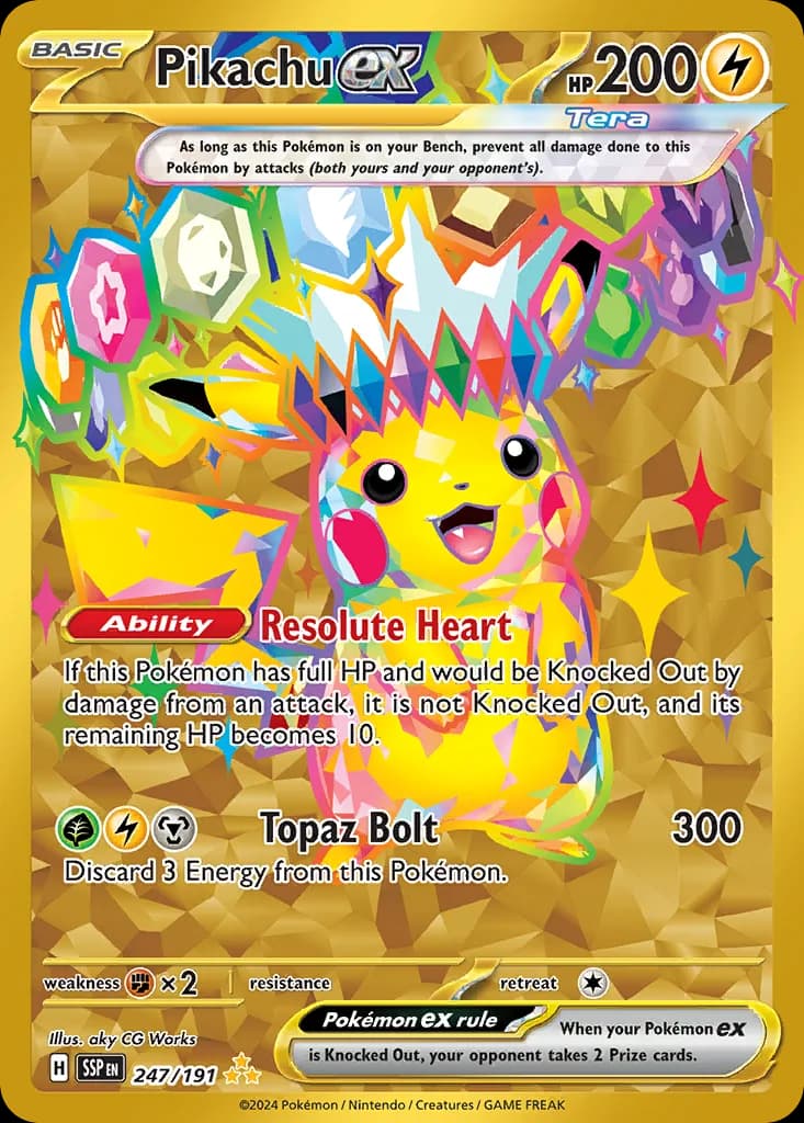 Pikachu ex