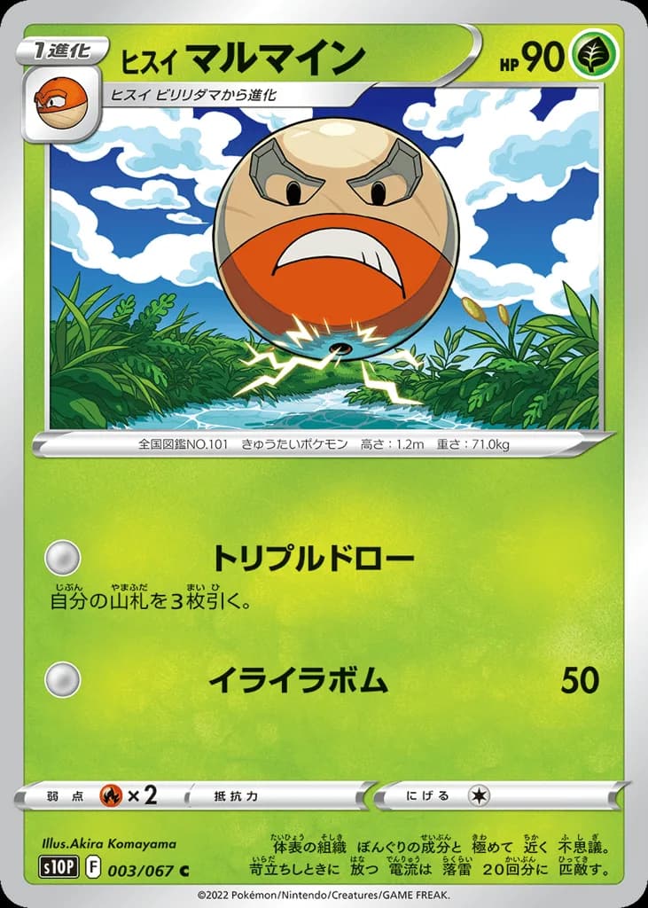Hisuian Electrode