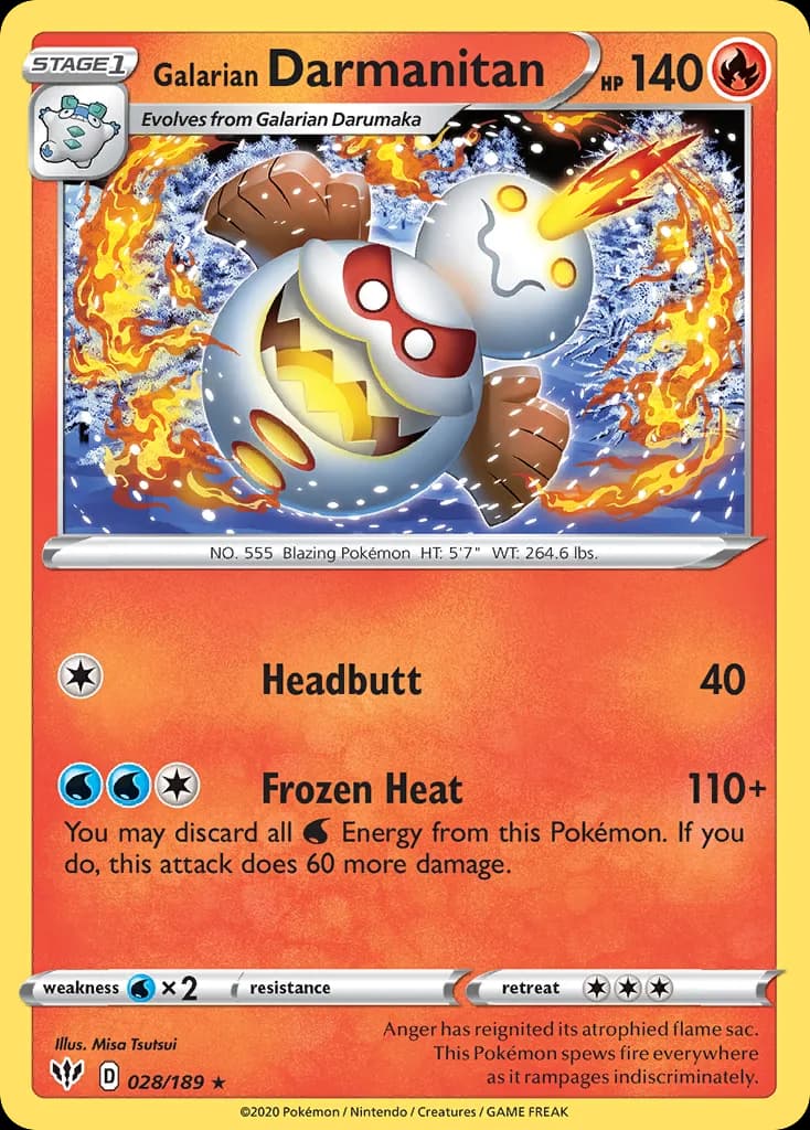 Galarian Darmanitan