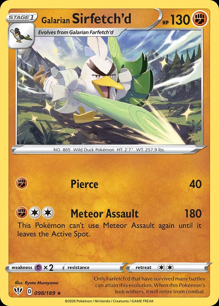 Galarian Sirfetch'd
