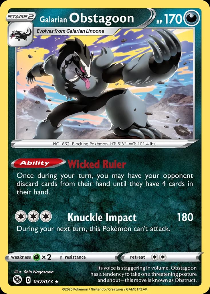 Galarian Obstagoon