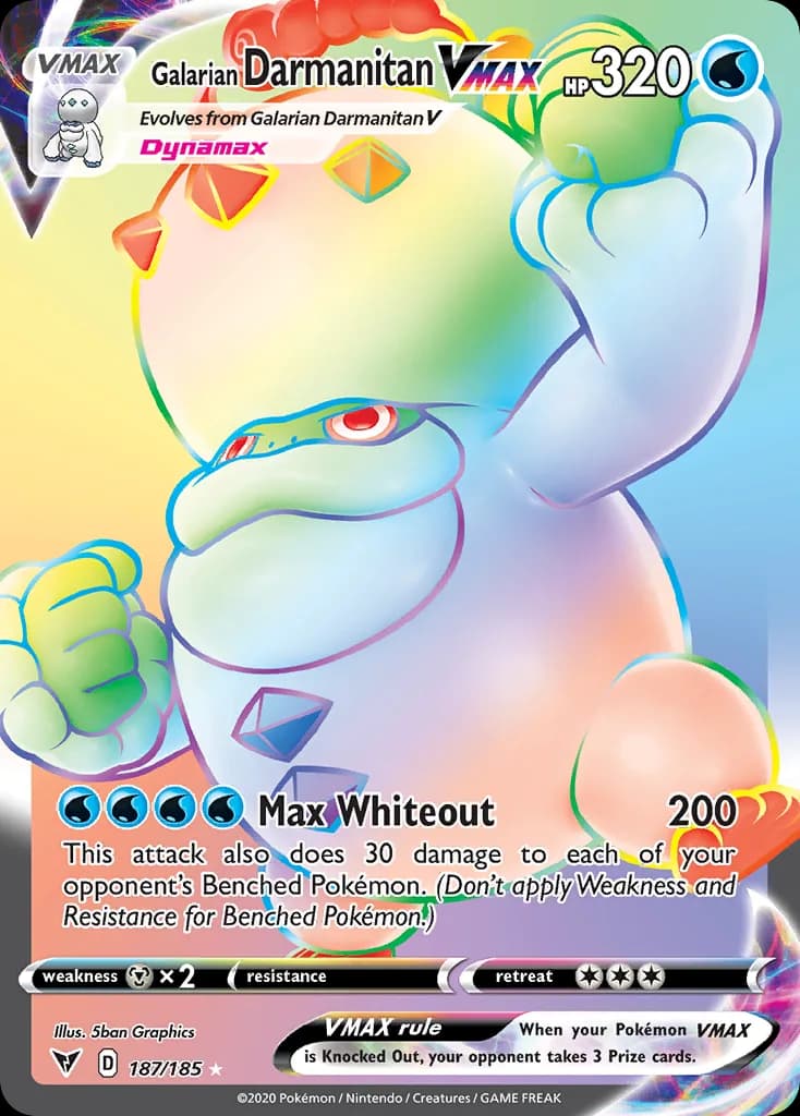 Galarian Darmanitan VMAX